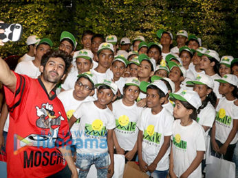 Kartik Aaryan snapped spending Children’s Day with kids from Smile Foundation at Smash