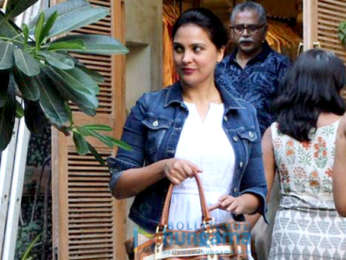 Lara Dutta spotted at Anita Dongre's store in Khar