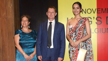 Manushi Chhillar at Belgian Consulate Red Carpet for BELGIUM KING DAY CELEBRATION