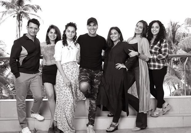 Mission Mangal: Akshay Kumar, Vidya Balan, Taapsee Pannu, Sonakshi Sinha, Kriti Kulhari, Sharman Joshi and Nithya Menen join the cast