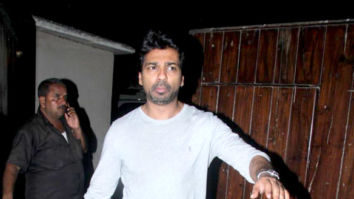 Nikhil Dwivedi and Madhu Mantena snapped at Salman Khan’s residence