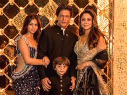 PICTURE PERFECT! Shah Rukh Khan poses with Gauri, AbRam and Suhana but misses someone terribly