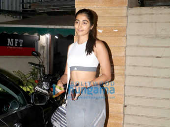 Pooja Hegde snapped at a clinic in Bandra