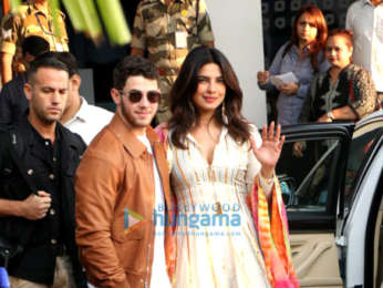 Priyanka Chopra, Nick Jonas, Parineeti Chopra and others snapped at the airport