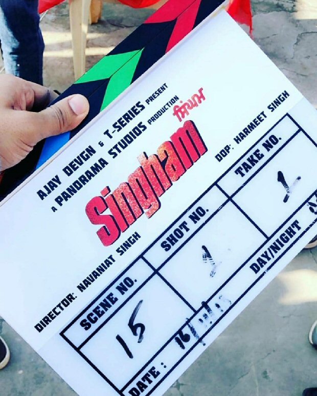 Punjabi remake of Ajay Devgn’s Singham goes on floor Punjabi remake of Ajay Devgn’s Singham goes on floor