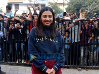 Radhika Apte snapped at the store launch of Tommy Hilfiger in Patna