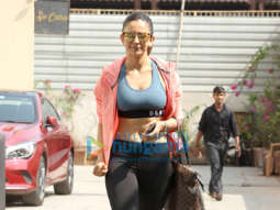 Rakul Preet Singh snapped at the gym