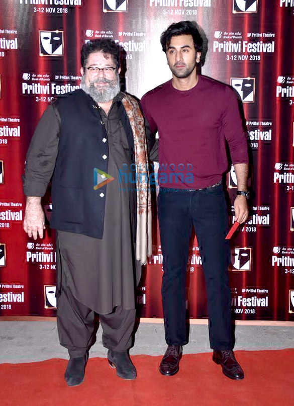 ranbir kapoor and celebs grace the opening of prithvi theatre festival at royal opera house 1