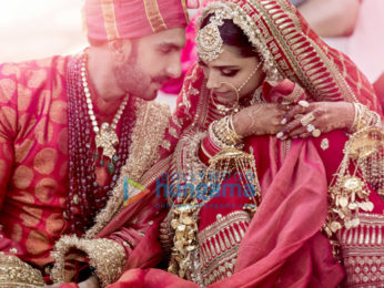 Ranveer Singh and Deepika Padukone snapped during their wedding in Italy