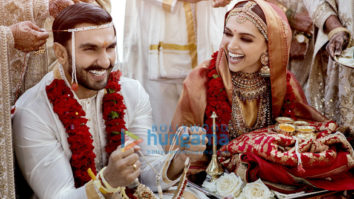 Ranveer Singh and Deepika Padukone snapped during their wedding in Italy