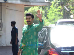 Deepika Padukone and Ranveer Singh spotted at Sanjay Leela Bhansali’s residence