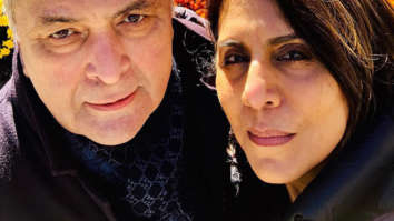 Rishi Kapoor and Neetu Kapoor enjoy sunny day surrounded by beautiful flowers in New York