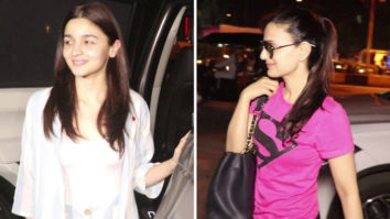 SPOTTED: Alia Bhatt & Ameesha Patel @ Salon Juhu