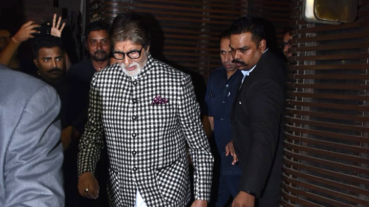 SPOTTED: Amitabh Bachchan in Juhu