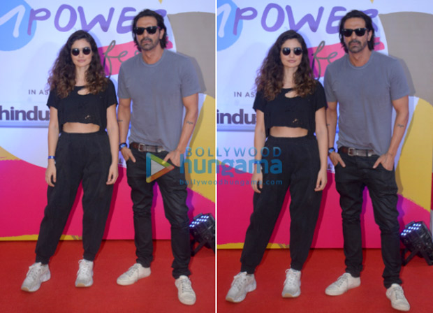 SPOTTED: Arjun Rampal with South African model Gabriella Demetriades SPOTTED: Arjun Rampal with South African model Gabriella Demetriades