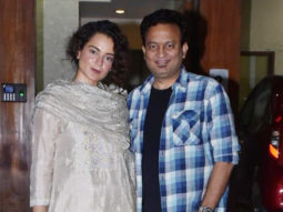 SPOTTED: Manikarnika Actress Kangana Ranaut@ Juhu