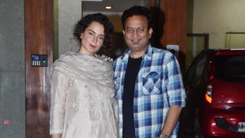 SPOTTED: Manikarnika Actress Kangana Ranaut@ Juhu