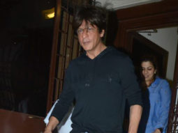SPOTTED: Shah Rukh Khan at Shankar Mahadevan’s dubbing studio