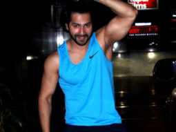 SPOTTED: Varun Dhawan at his GYM