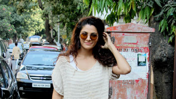 Saiyami Kher snapped at Indigo Delicatessen