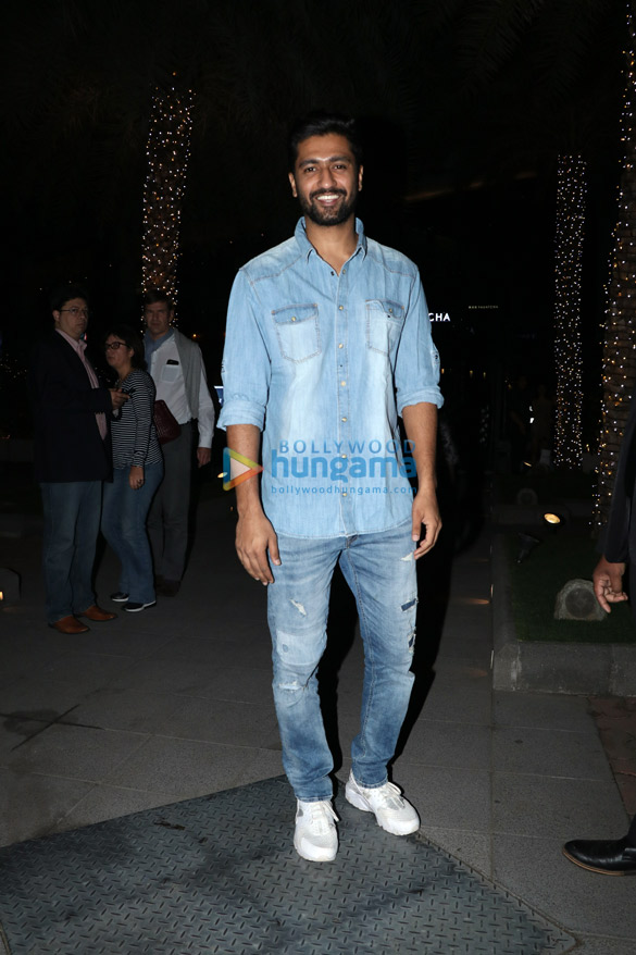 sanjay kapoor vicky kaushal and kainaat arora spotted at yauatcha in bkc 2