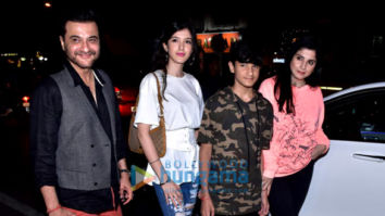 Sanjay Kapoor snapped with his family at Soho House in Juhu