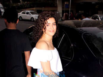 Sanya Malhotra spotted at Sequel