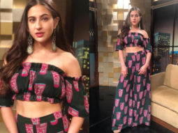 Sara Ali Khan promotes Kedarnath in this fabulous Masaba Gupta ensemble and guess what, you can own it too!
