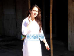 Sara Ali Khan spotted outside the gym