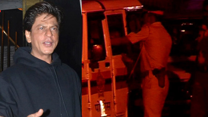 WATCH: Shah Rukh Khan INJURED Fan in Police Van