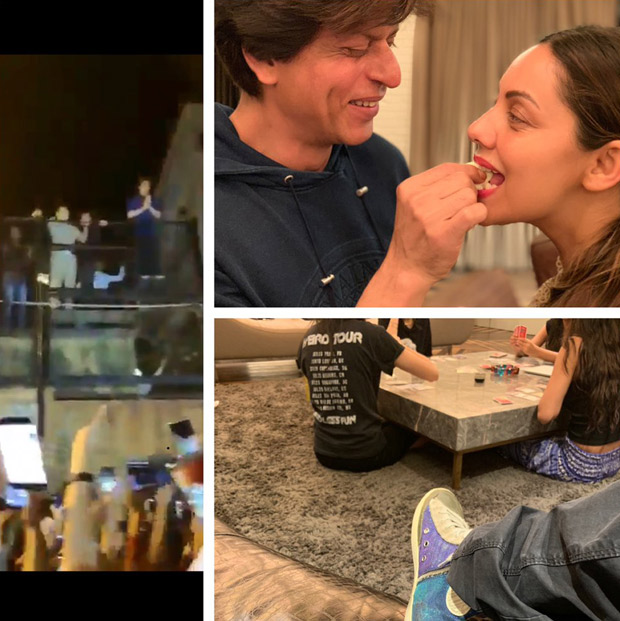 Shah Rukh Khan birthday special The Zero star rings in his birthday with wife Gauri, kids and his Jabra fans (see INSIDE pics)