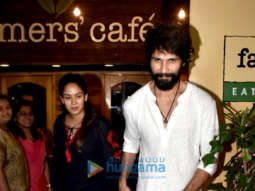 Shahid Kapoor and Mira Rajput spotted at Farmers’ Cafe in Bandra