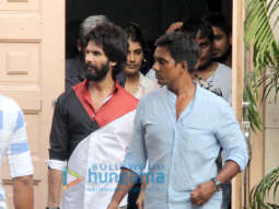 Shahid Kapoor snapped at Mehboob studio