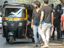 Shahid Kapoor spotted in Bandra