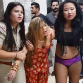 Shocking! Rakhi Sawant gets hit by a wrestler and admitted into a hospital (watch videos)