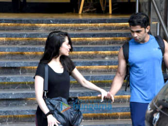 Shraddha Kapoor snapped at the gym in Juhu
