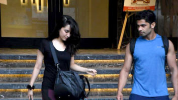 Shraddha Kapoor snapped at the gym in Juhu