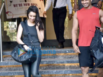 Shraddha Kapoor snapped outside the gym