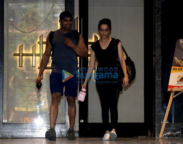 shraddha kapoor spotted at a gym in bandra 1