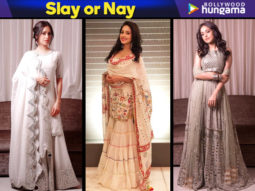 Slay or Nay: Nushrat Bharucha in Sukriti and Aakriti, Abhinav Mishra and Monika Nidhii for Diwali 2018 celebrations