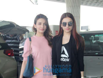 Soha Ali Khan, Arjun Rampal and Javed Akhtar snapped at the airport