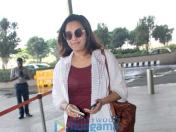 Soha Ali Khan, Arjun Rampal and Javed Akhtar snapped at the airport