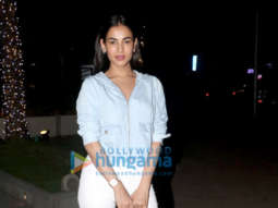 Sonal Chauhan and Anupam Kher spotted at Yauatcha in BKC