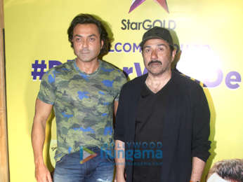 Sunny Deol and Bobby Deol snapped at Hoot in Juhu