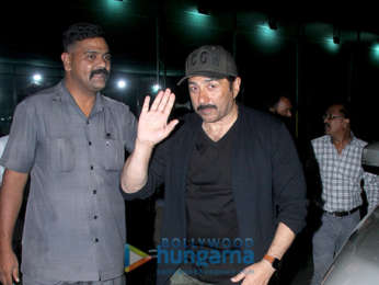 Sunny Deol and Bobby Deol snapped at Hoot in Juhu
