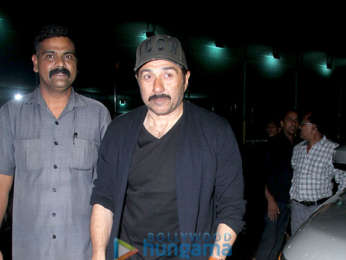 Sunny Deol and Bobby Deol snapped at Hoot in Juhu