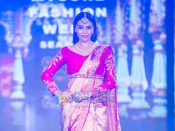 Swara Bhaskar walk the ramp for Arpitha Randeep’s at Mysore Fashion Week Season 5