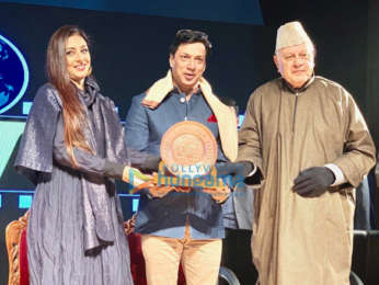 Tabu and Madhur Bhandarkar felicitated at Kashmir World Film Festival in Srinagar