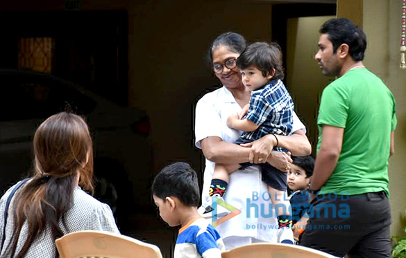 taimur ali khan inaaya naumi kemmu and laksshya kapoor spotted at play school in bandra 4