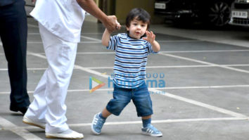 Taimur Ali Khan and Inaaya Naumi Khemu snapped in Bandra